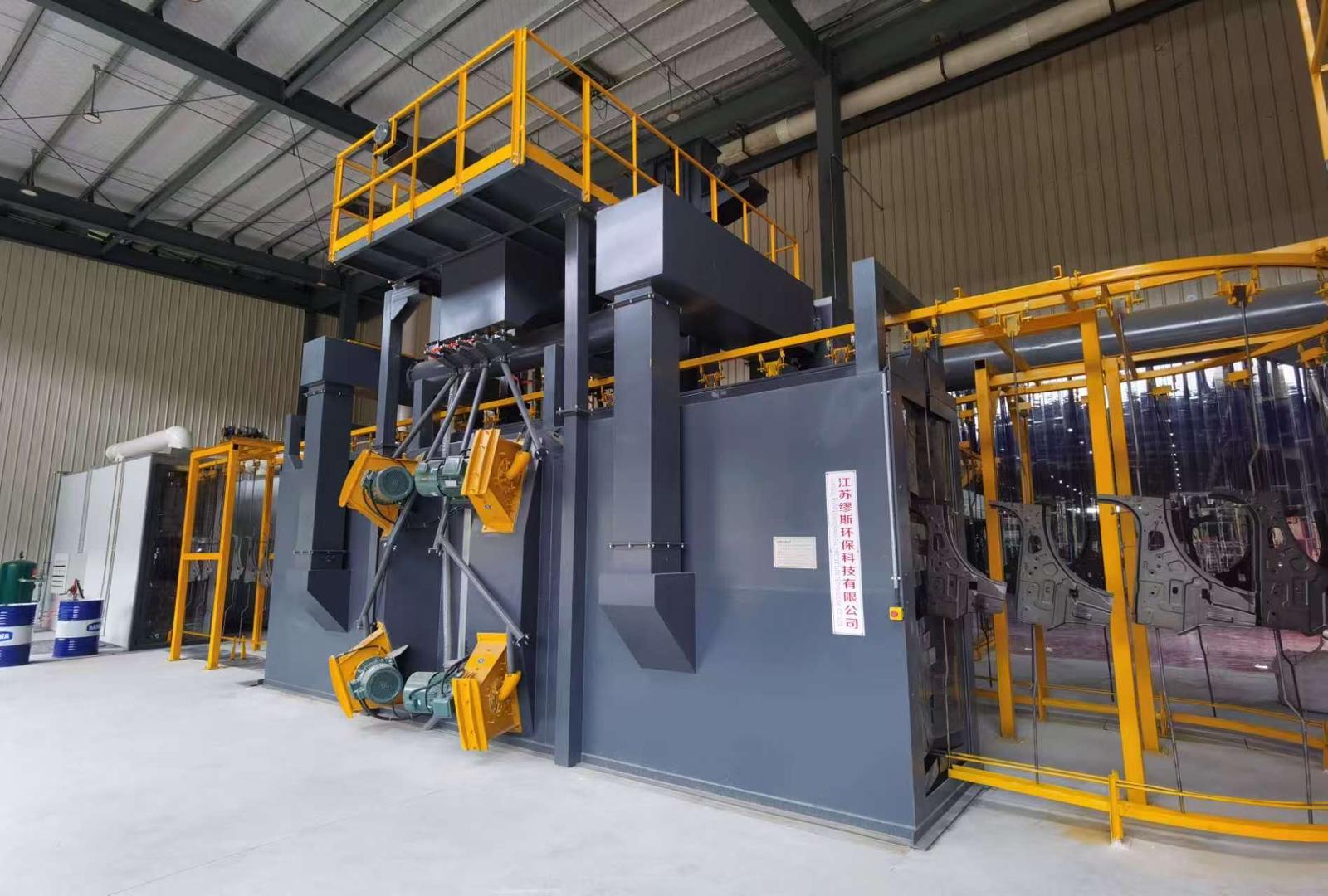 Shot blasting equipment