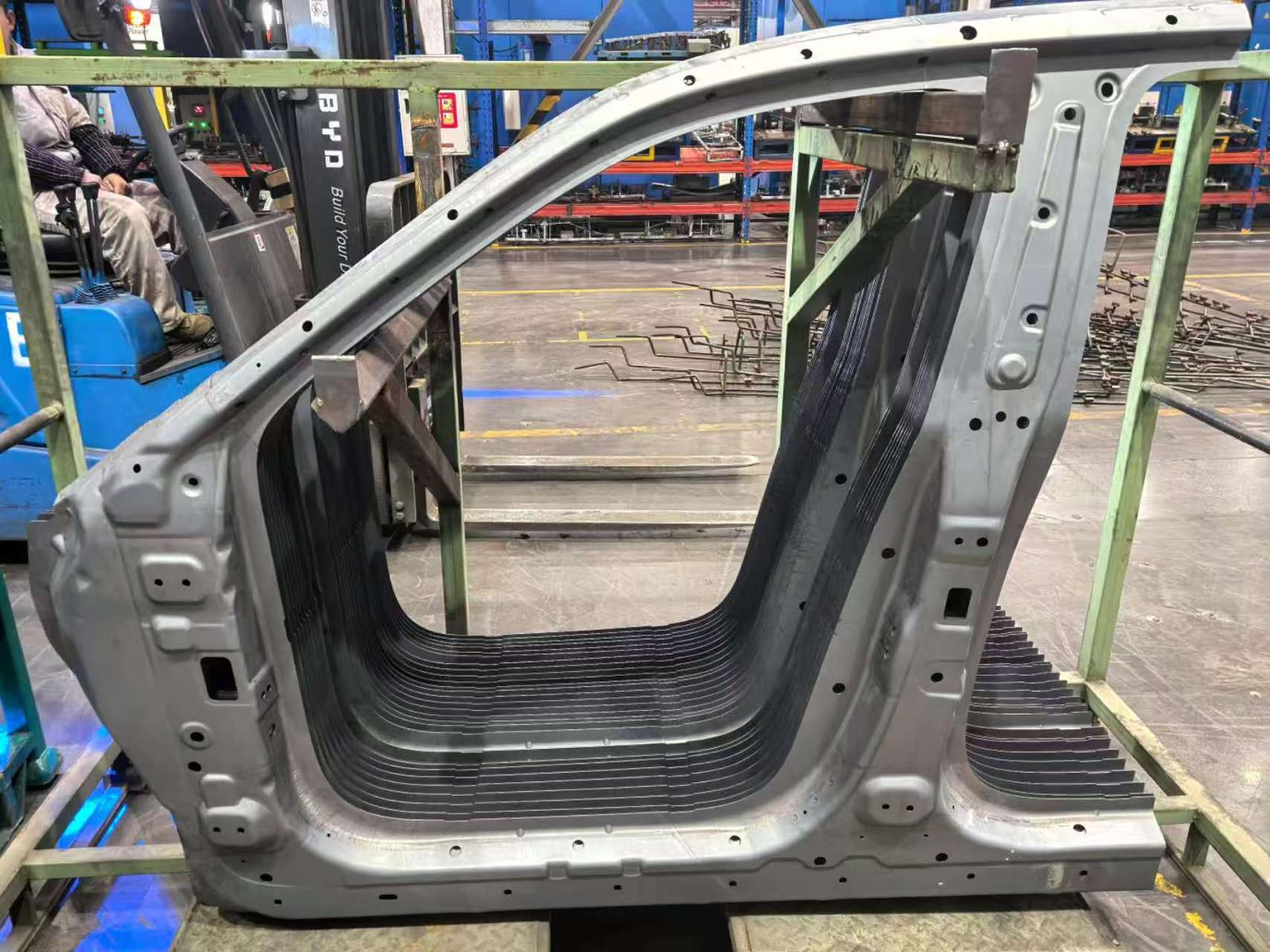 Shot blasting system - production line